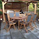 Ellipse FSC Table 6 Reclining Folding High Back from Roseland Furniture
