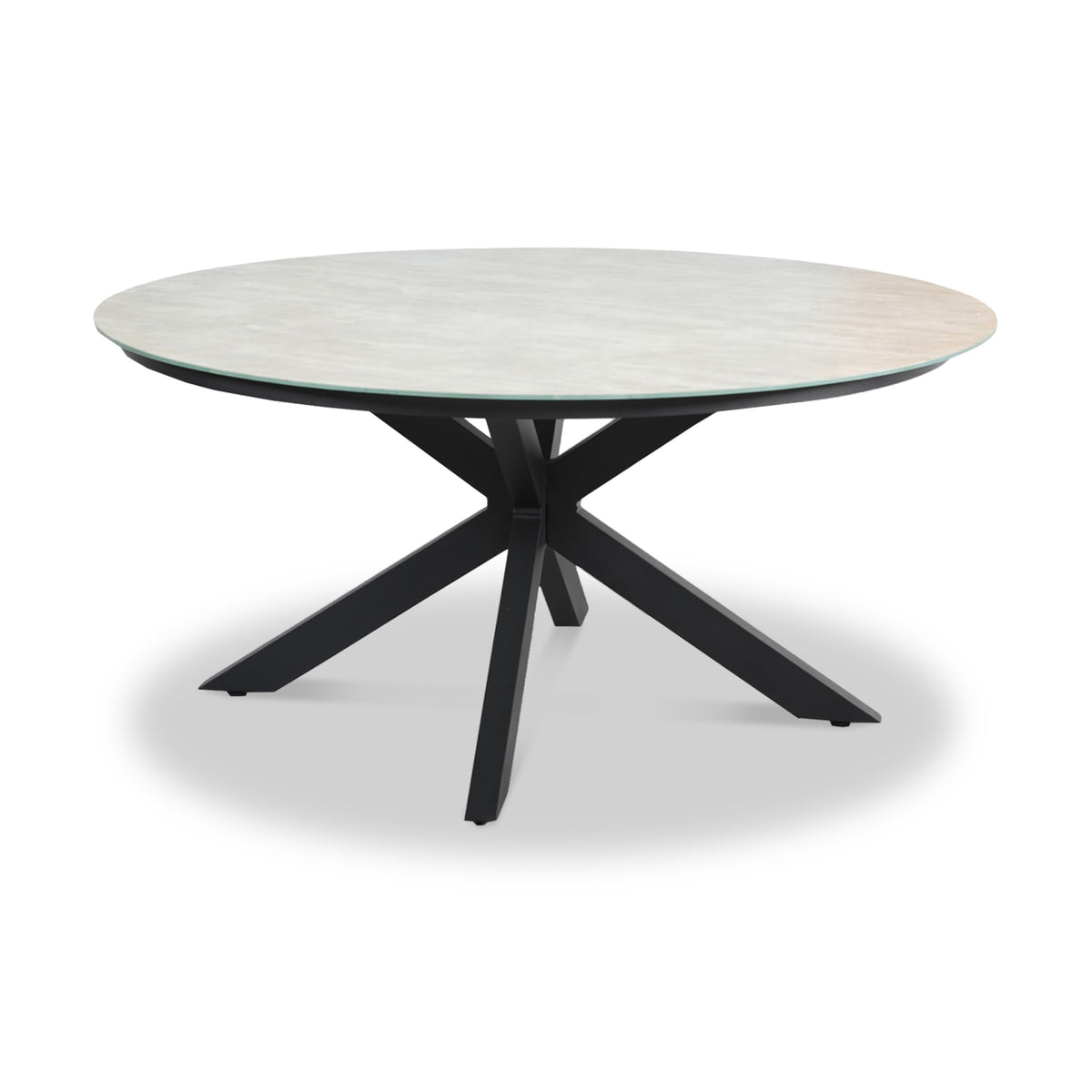 Bali 150cm Round Table w 6 Bali Rope Chairs from Roseland Furniture