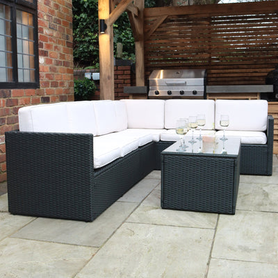 Berlin Rattan Corner Lounge Set
