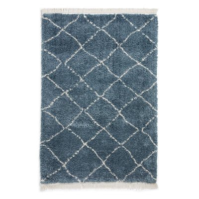 Willow Shaggy Tasselled Diamond Rug