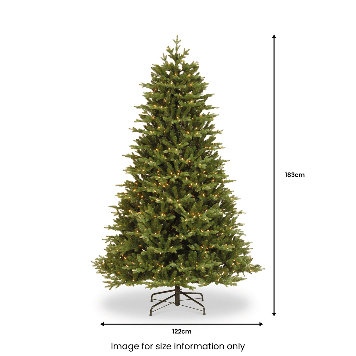 Brookfield Fir Dual Colour LED 6ft Tree from Roseland Furniture