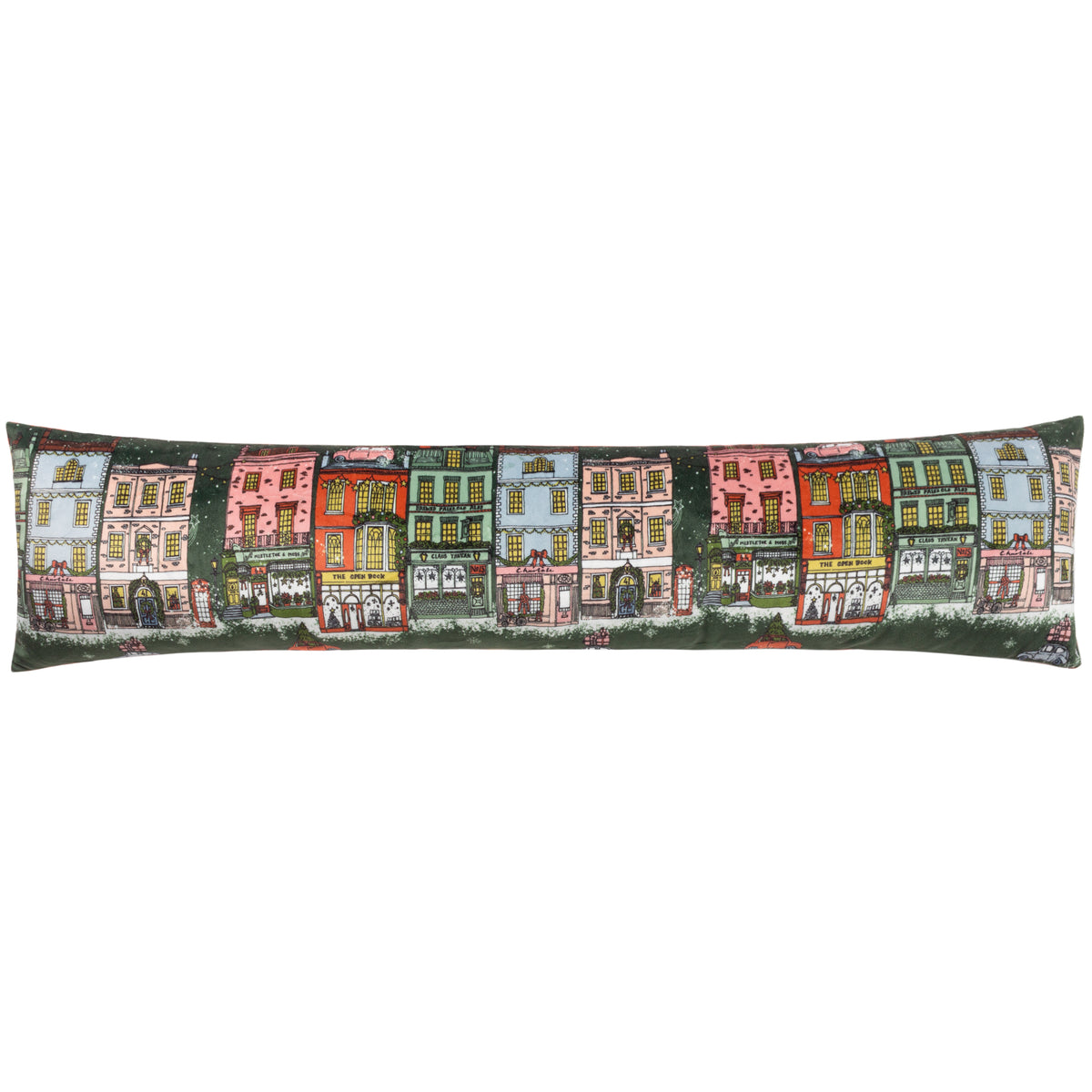 Christmas Spirit Draught Excluder by Roseland Furniture