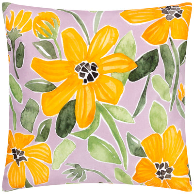 Flowers 43cm Outdoor Polyester Cushion