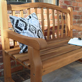 Lytham FSC Acacia 2 Seater Garden Bench from Roseland Furniture