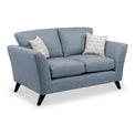 Geo 2 Seater Sofa in Denim by Roseland Furniture