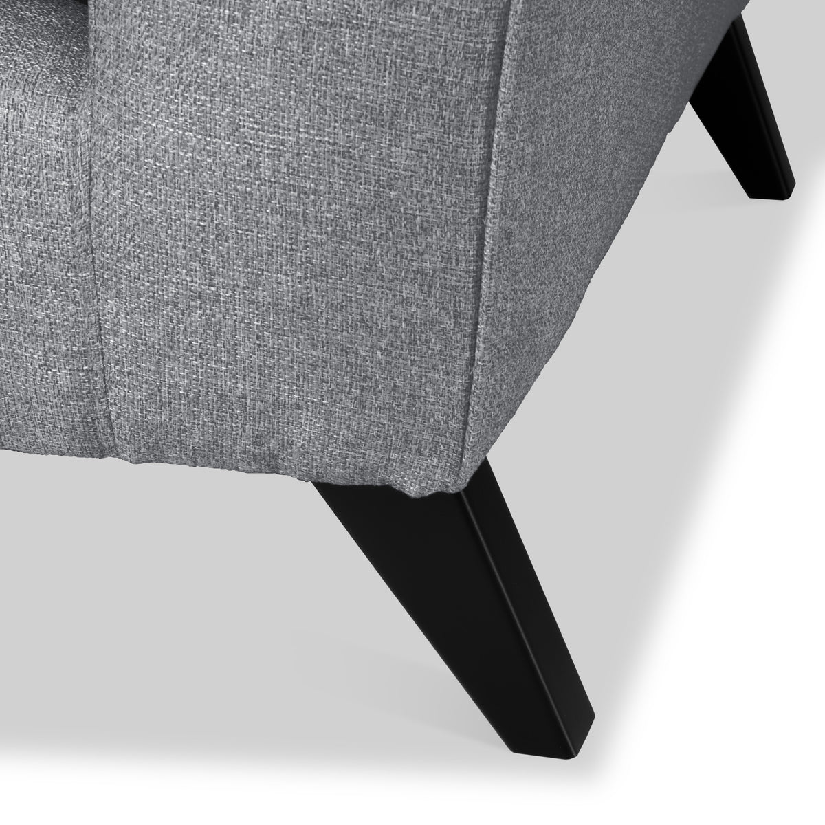 Geo Corner Sofa in Charcoal by Roseland Furniture