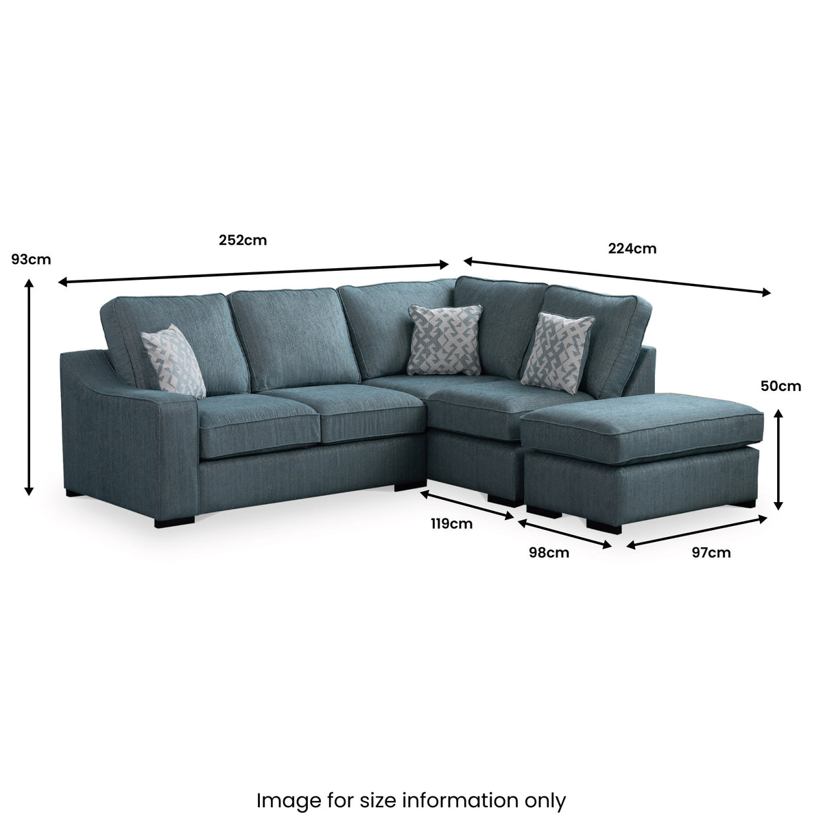 Grantham Corner Sofabed from Roseland Furniture