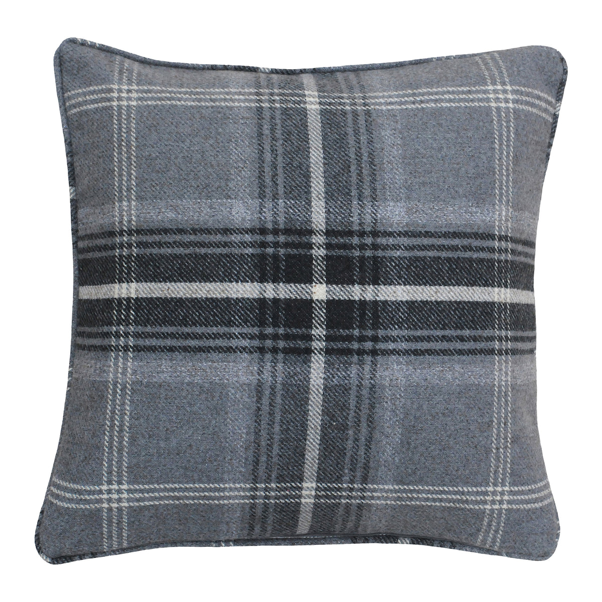 Aviemore 45cm Tartan Faux Wool Cushion