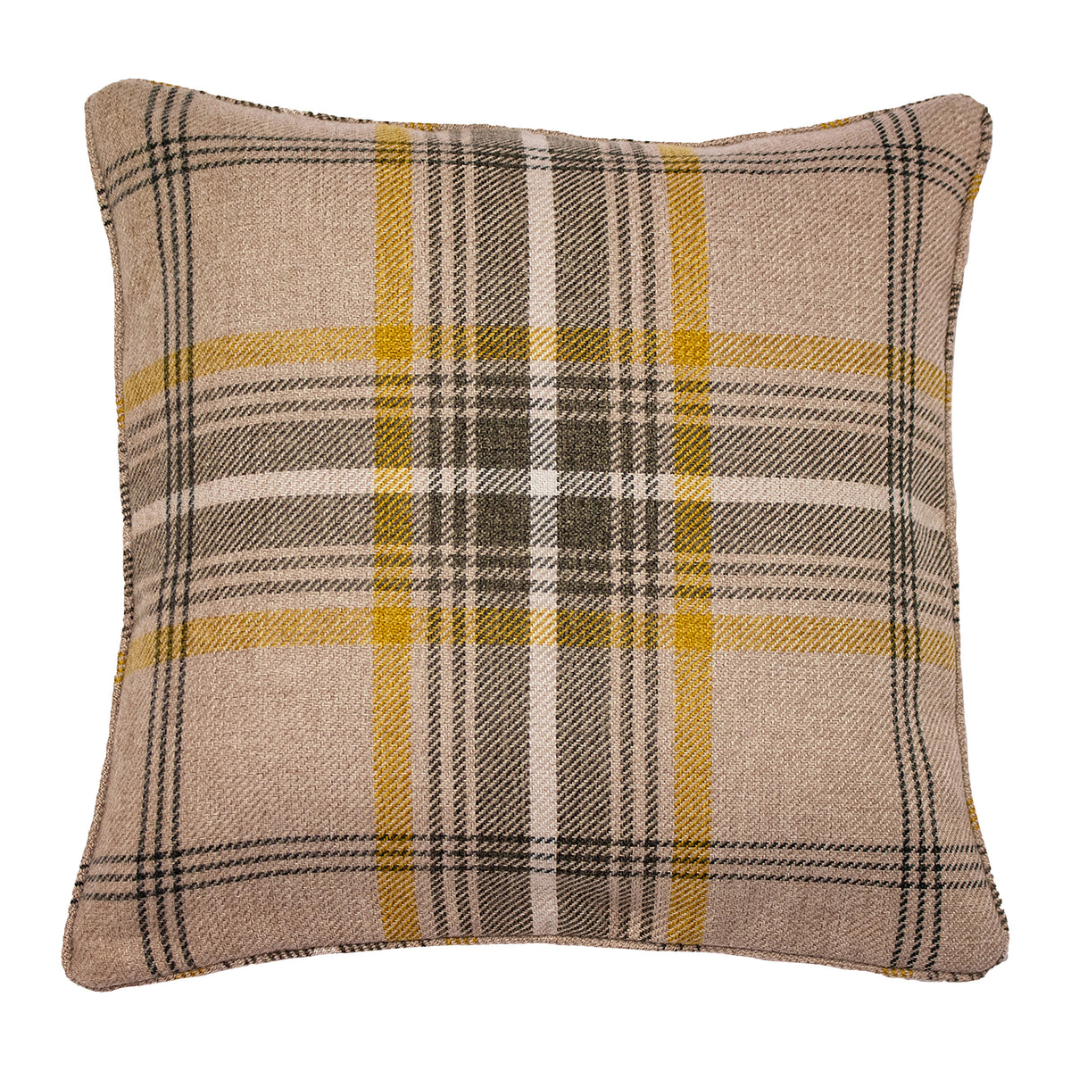 Aviemore 45cm Tartan Faux Wool Cushion