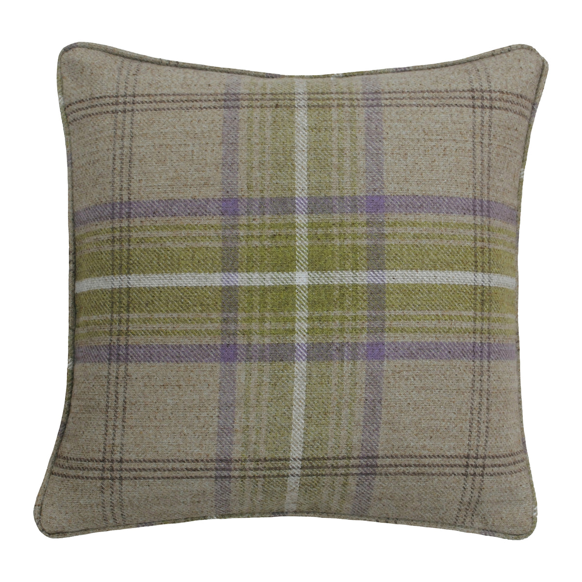 Aviemore 45cm Tartan Faux Wool Cushion