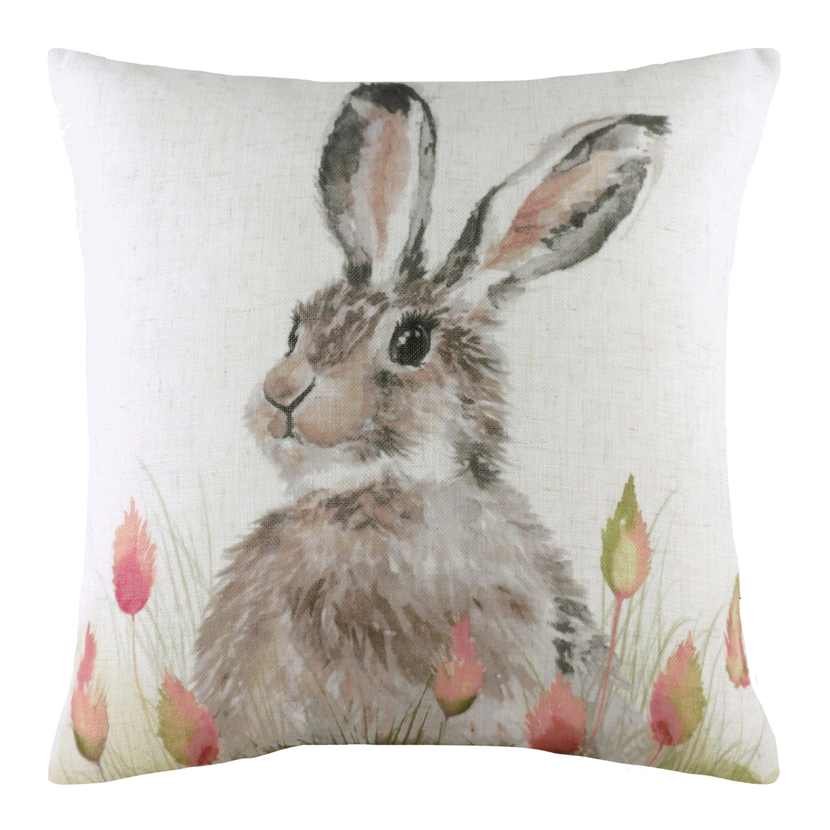 Hedgerow Woodland 43cm Polyester Linen Cushion
