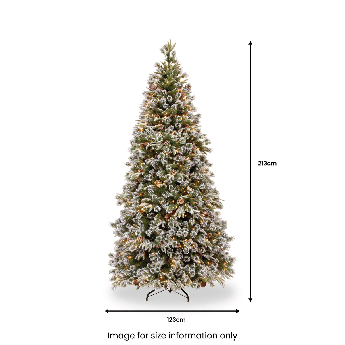 Liberty Pine Warm White LED 7ft Christmas Tree from Roseland