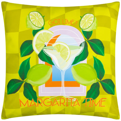 Margarita 43cm Green Outdoor Polyester Cushion