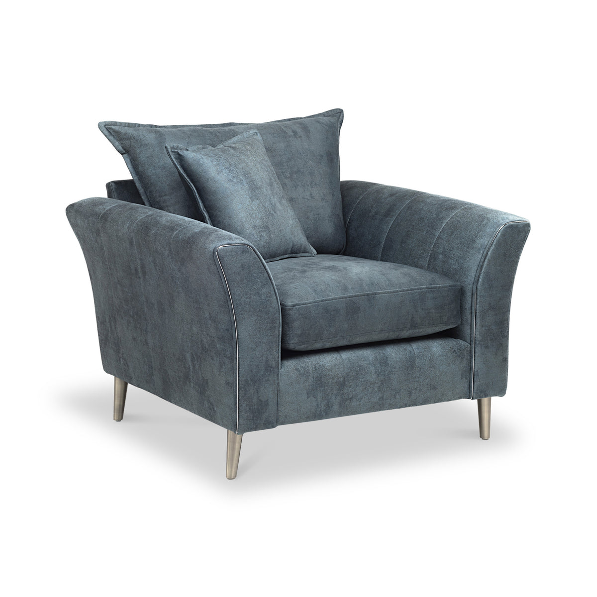 Madrid Armchair Ocean Blue Roseland Furniture