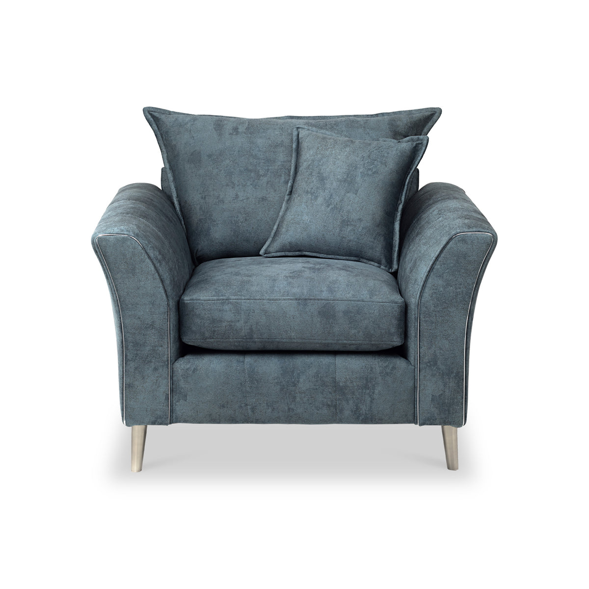 Madrid Armchair Ocean Blue Roseland Furniture