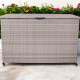Natural Weave KD Cushion Storage Box 510L from Roseland Furniture