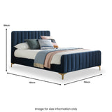 Olivia Double Bed Frame Dimensions