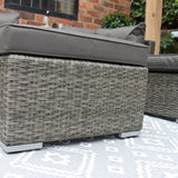 Paris Rattan Multi Setting Relaxer Set 5pc from Roseland Furniture