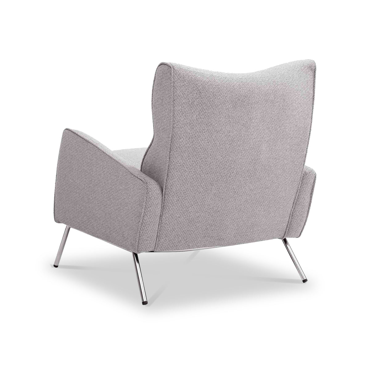 Charlie Accent Chair in Grey Linen by Roseland Furniture