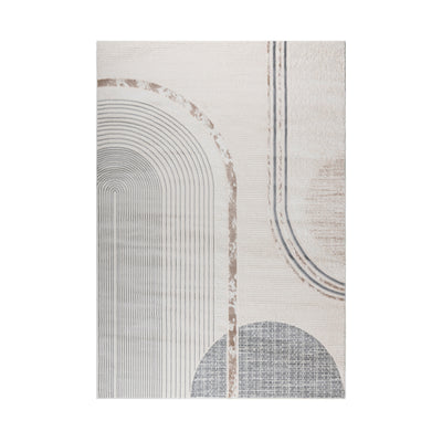 Ellison Abstract Curve Design Rug