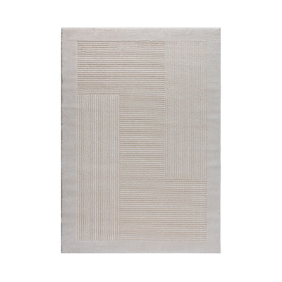 Monroe Soft Textured Geometric Design Rug