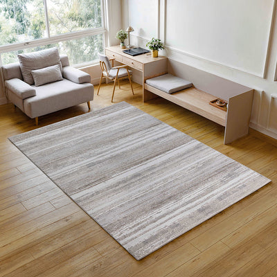 Auric Shimmer Linear Stripe Rug