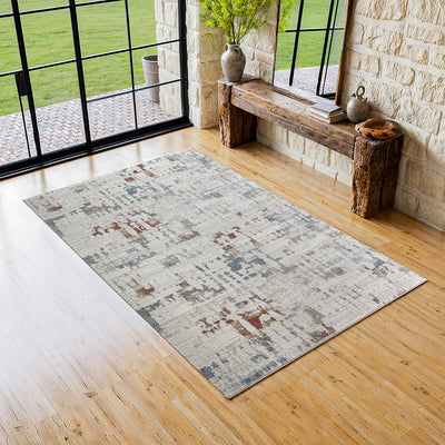 Farley Textured Abstract Design Rug