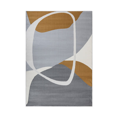 Barrett Abstract Curve Design Rug