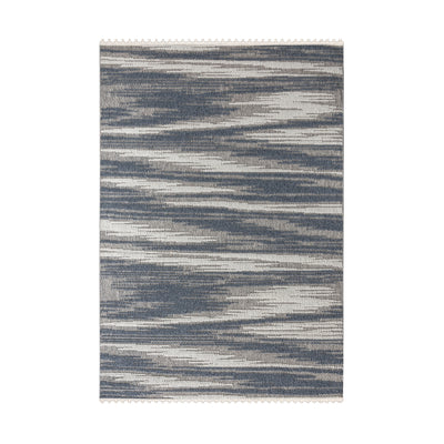 Dawson Flat and Loop Design Tassled Rug