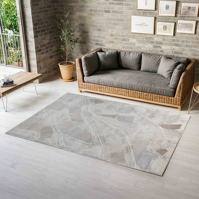 Filly Textured Abstract Design Rug