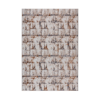Sully Metallic Abstract Design Rug