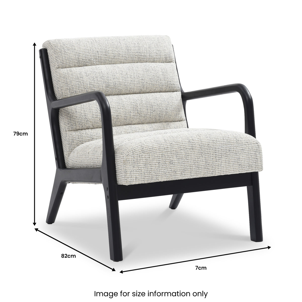 Thompson-natural-cord-accent-chair from Roseland Furniture