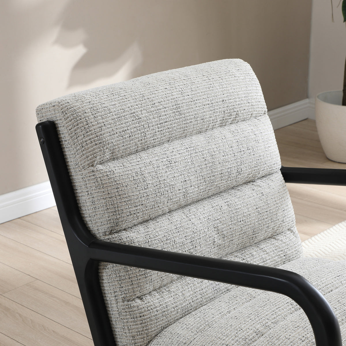 Thompson-natural-cord-accent-chair from Roseland Furniture