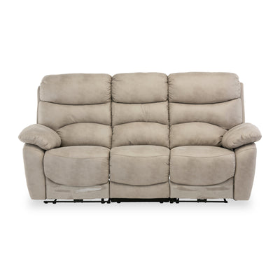 Fraser Fabric Electric Reclining 3 Seater Sofa