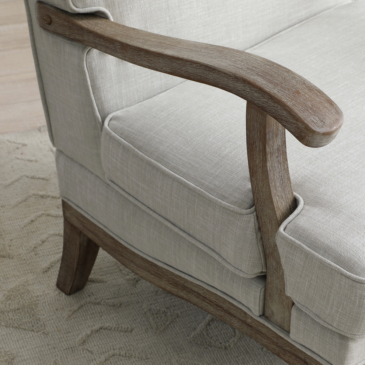 Sandringham Linen Accent Chair