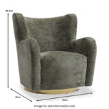 Eden Swivel Chair from Roseland Furniture