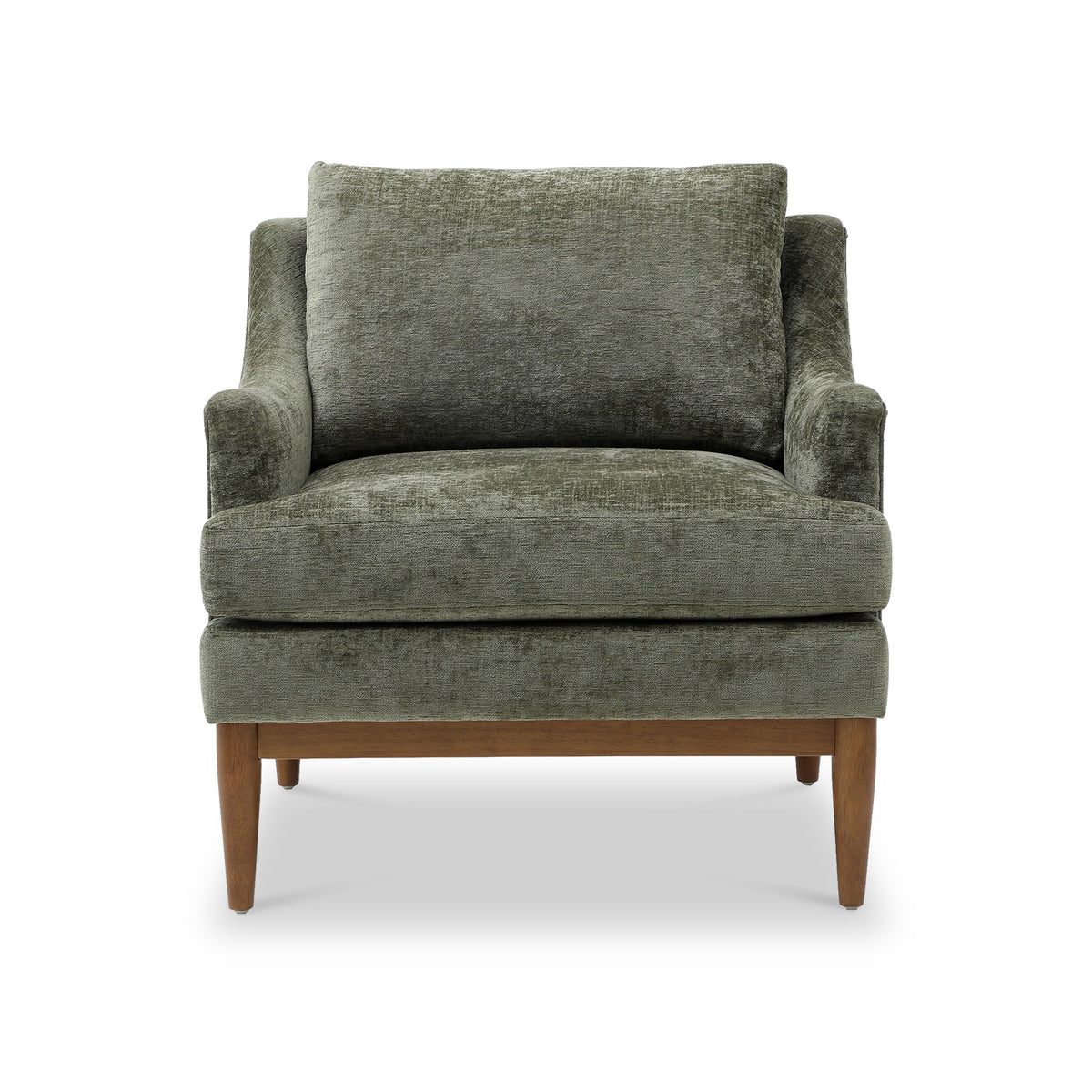 Kendrick Chenille Chair Olive from Roseland Furniture