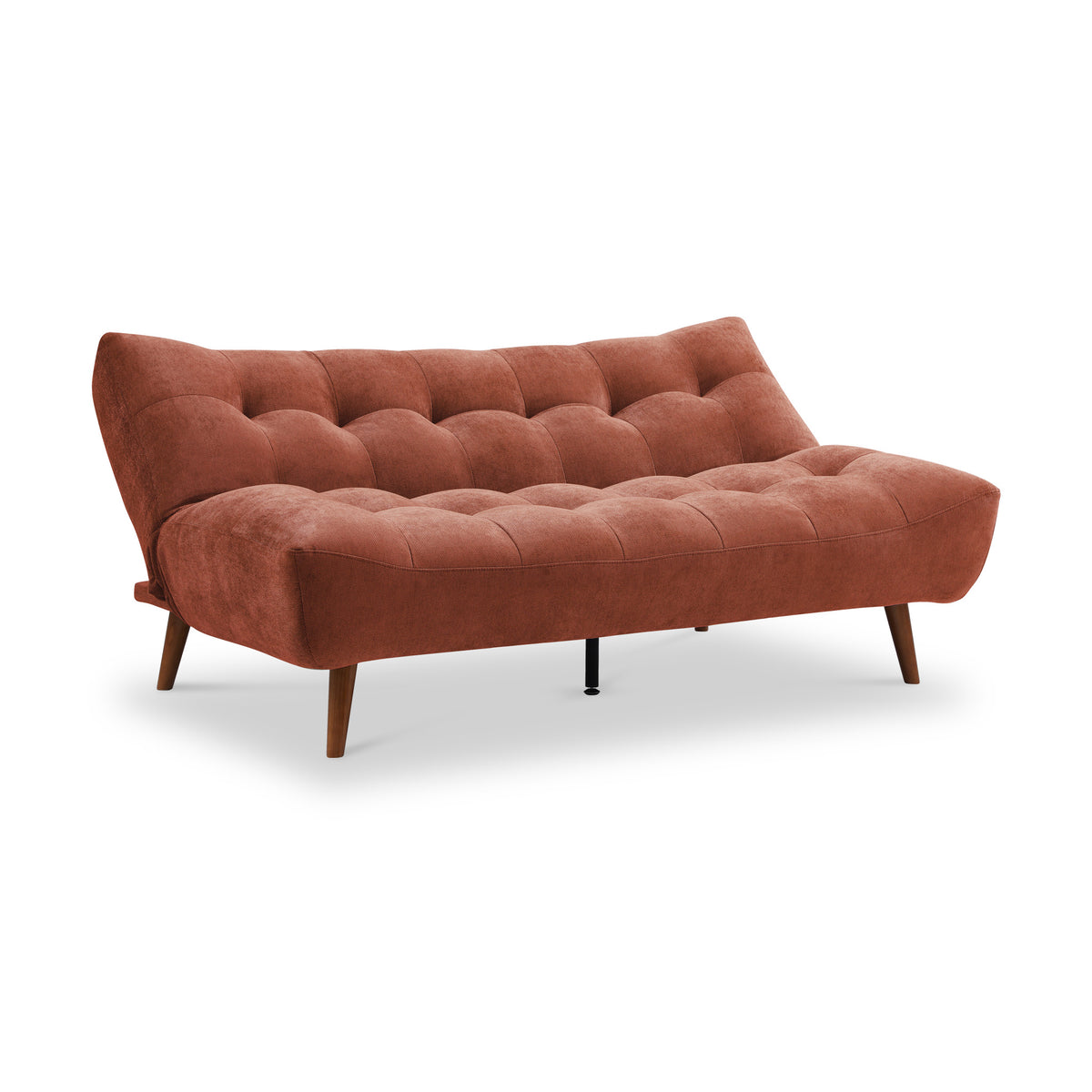 Wallace Plush Chenille Sofabed Terracotta from Roseland Furniture