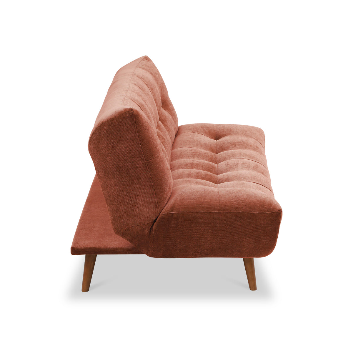 Wallace Plush Chenille Sofabed Terracotta from Roseland Furniture