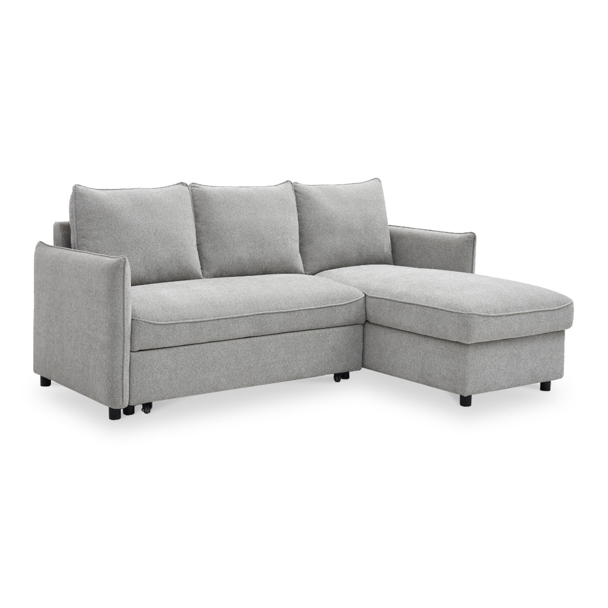 Keya Boucle Pop Up Chaise Sofa Bed from Roseland Furniture