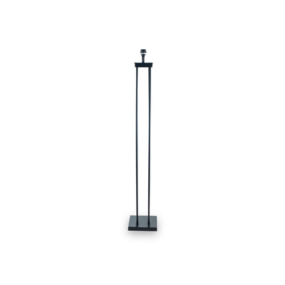 Langston Matt Black Metal Four Post Floor Lamp