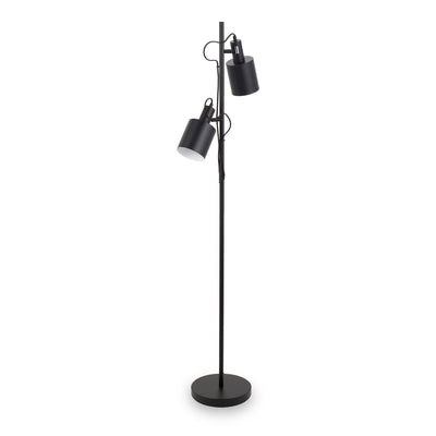 Aaron Black Metal Task Floor Lamp