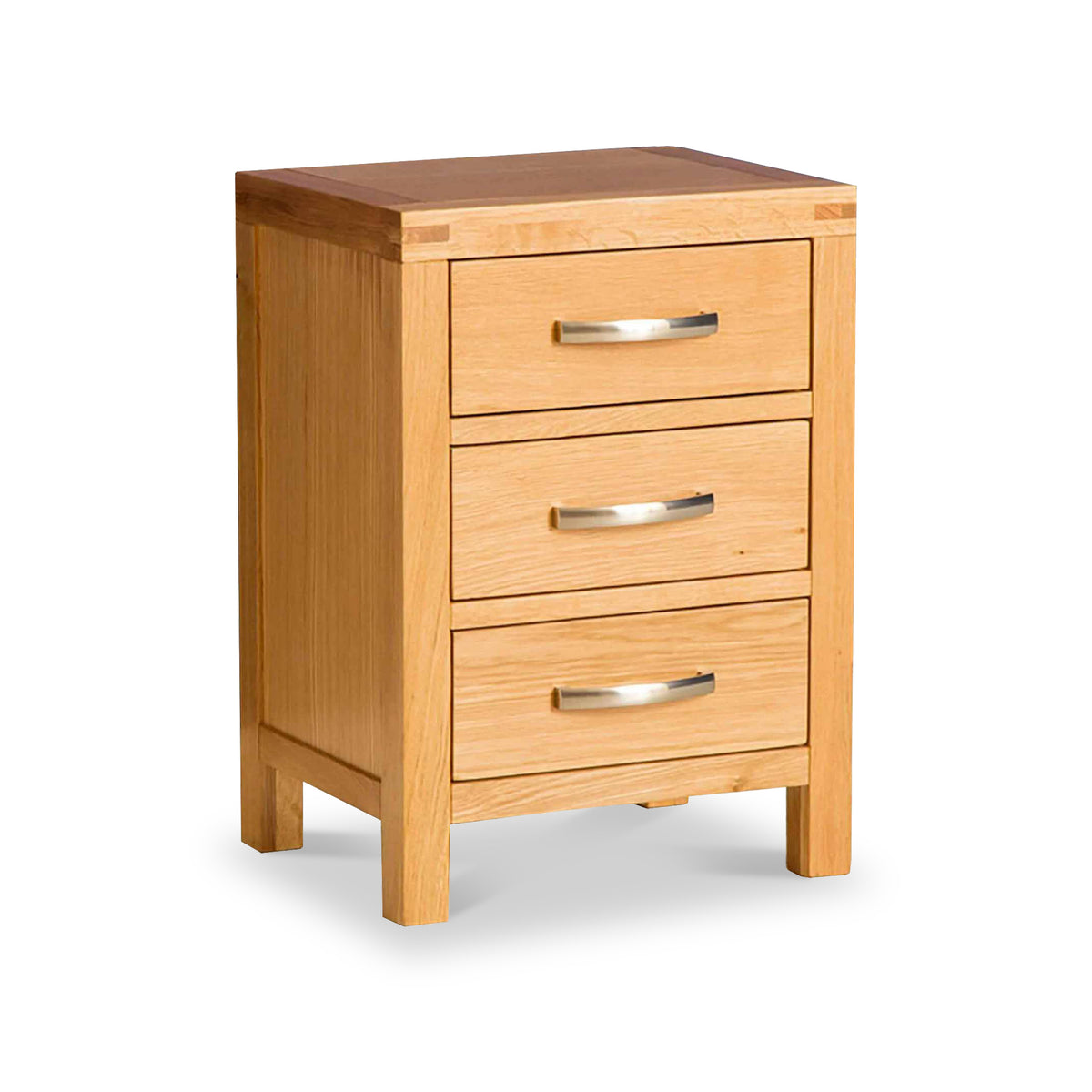 Abbey Light Oak Bedside Table from Roseland Furniture