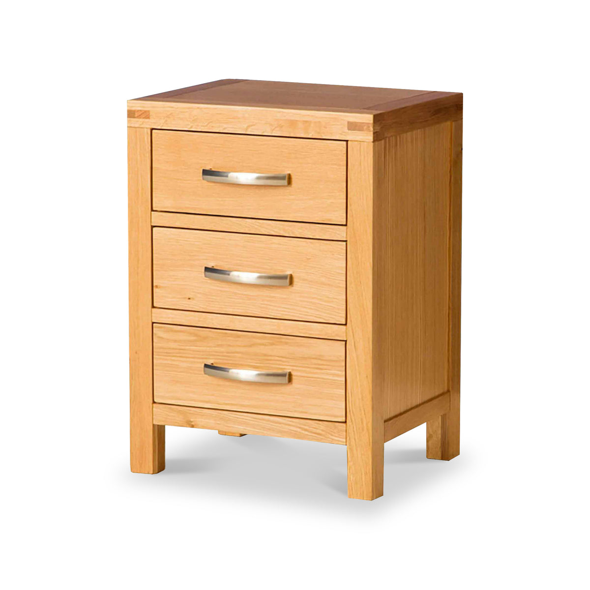 Abbey Light Oak Bedside Table from Roseland Furniture