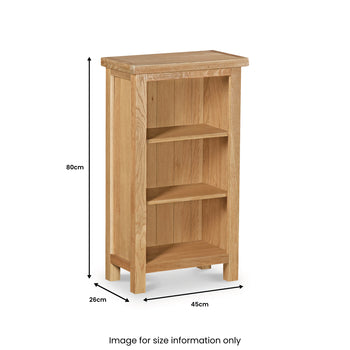Newlyn Oak Mini Bookcase