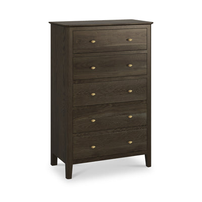 Norburn Oak 5 Drawer Chest of Drawers