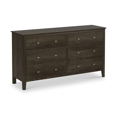 Norburn Oak 6 Drawer Chest of Drawers