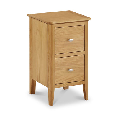 Alba Oak Narrow Bedside Table