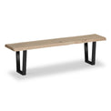 Oak Mill Oiled Dining Bench from Roseland Furniture