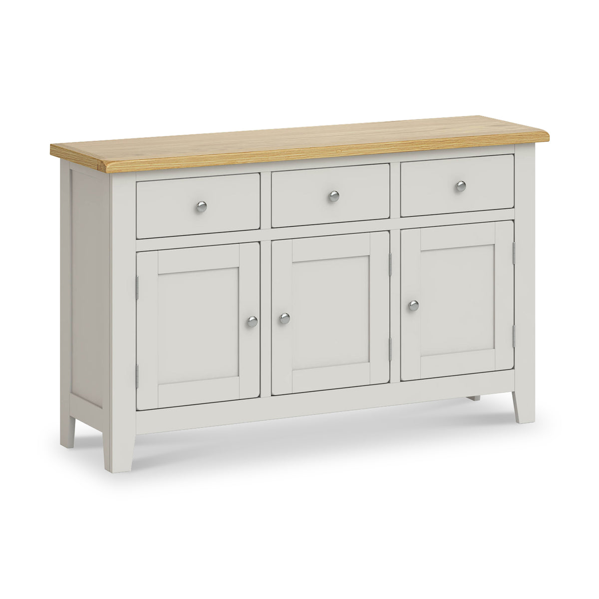 Lundy Grey Large Sideboard from Roseland Furniture